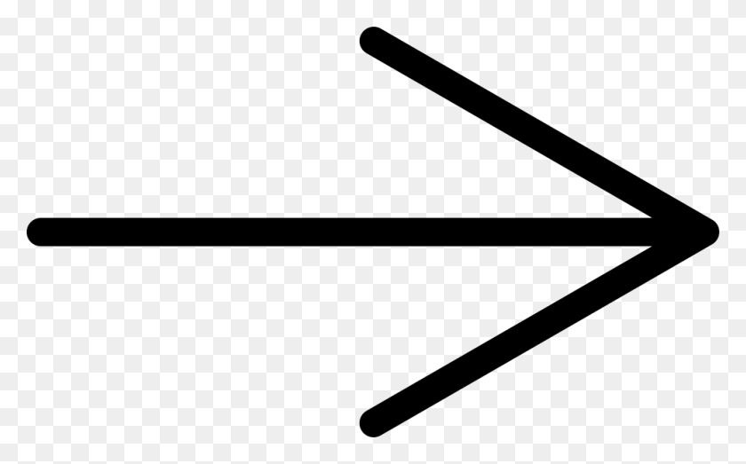 980x582 Thin Right Straight Arrow Comments Thin Straight Arrow, Oars, Team Sport, Sport HD PNG Download