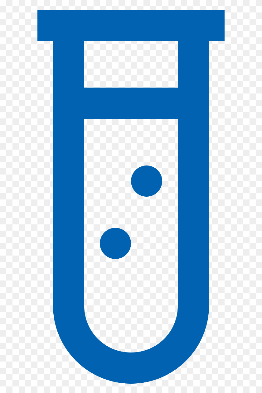 601x1201 Thin Test Tube Icon Clipart Electric Blue, Domino, Game HD PNG Download