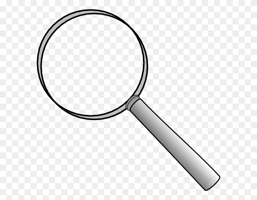600x596 Things That Detective Use, Magnifying, Spoon, Cutlery HD PNG Download