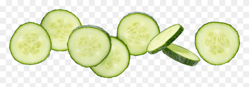 944x283 Things To Do With A Cucumber Cucumber Slice, Plant, Vegetable, Food HD PNG Download