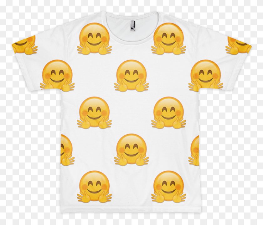 917x776 Thinking Face Emoji Shirt, Clothing, Apparel, T-shirt HD PNG Download