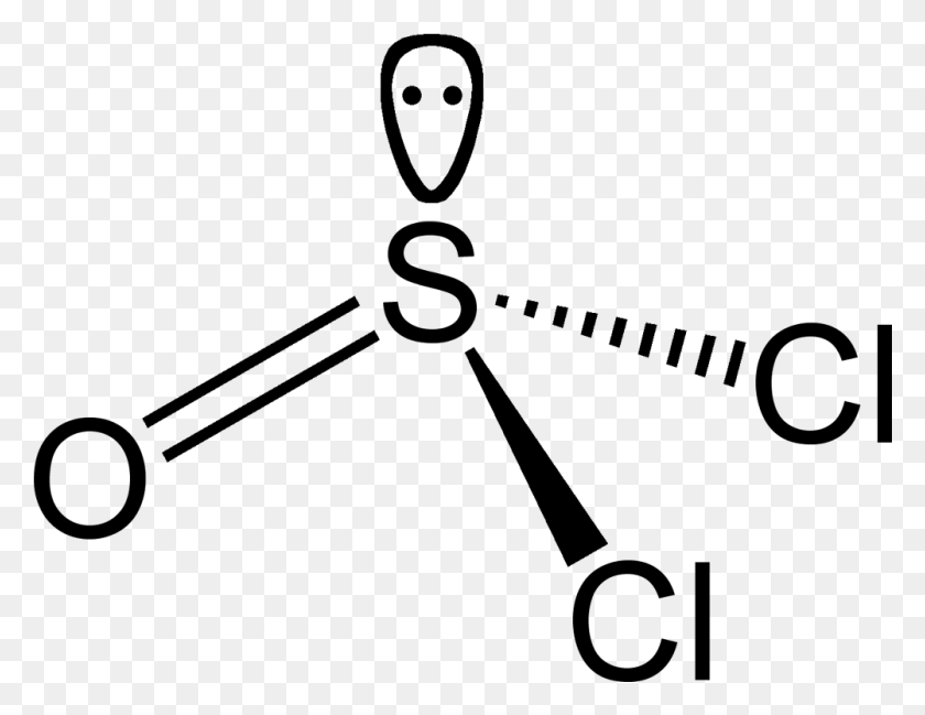 1001x756 Thionyl Chloride With Lone Pair Shown 2d Ammonia Lewis Structure, Gray, World Of Warcraft HD PNG Download