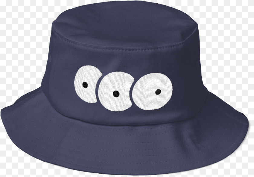 Third Eye Bucket Hat Navy Bucket Hat, Clothing, Sun Hat Clipart PNG