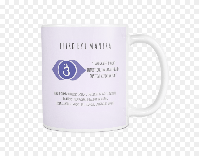 600x600 Third Eye Chakra Mug Coffee Cup, Cup, Business Card, Paper HD PNG Download