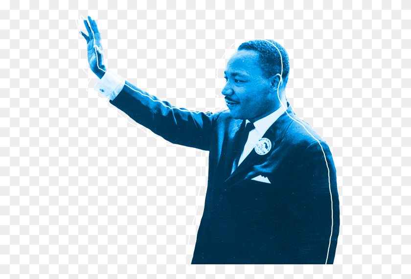 550x510 Third Season Illustration Martin Luther King Jr No Background, Clothing, Apparel, Sleeve HD PNG Download