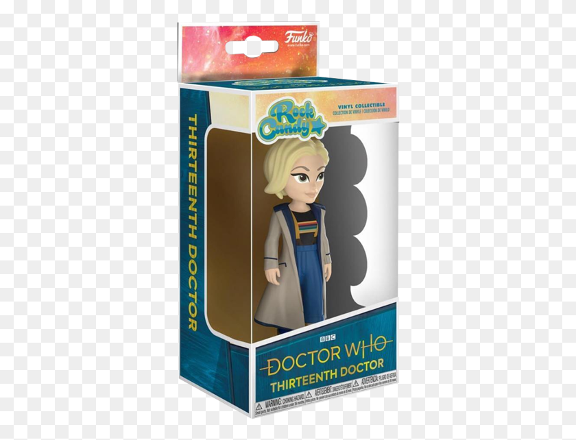 326x582 Thirteenth Doctor Rock Candy Figure Funko Rock Candy Doctor, Doll, Toy, Barbie HD PNG Download