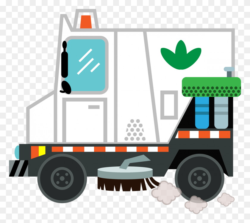 1200x1066 Thirty Useful Emoji For New Yorkers 30 Sweeper Street, Truck, Vehicle, Transportation HD PNG Download