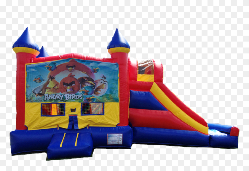885x586 This 5 In 1 Combo Bounce Has A Basketball Hoop Inside Paw Patrol Castle Bounce House, Inflatable HD PNG Download