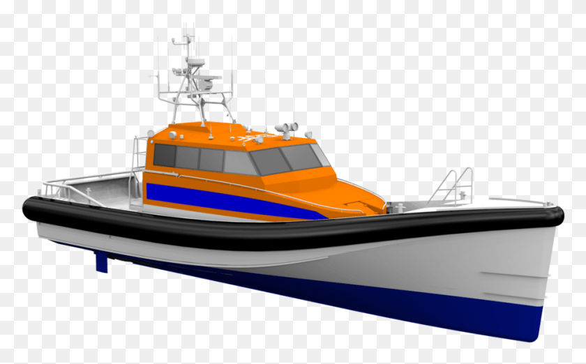 928x550 This Boat Was Developed In Close Cooperation With Knrm Barco De Busqueda Y Rescate, Vehicle, Transportation, Ferry HD PNG Download