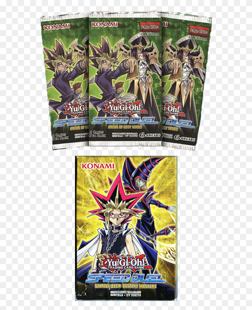 576x973 This Bundles Comes With The Speed Duel Yami Yugi Dark Yugi Mutou, Flyer, Poster, Paper HD PNG Download
