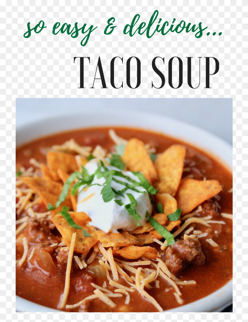 736x1028 This Delicious Taco Soup Is Made With Ground Beef Feu, Bowl, Meal, Food HD PNG Download