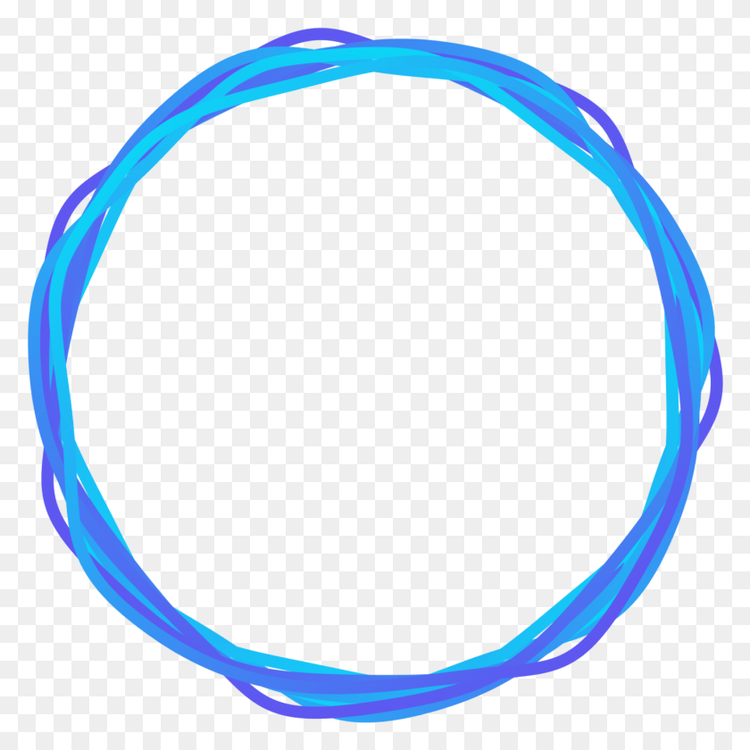 1390x1391 This Element Was Achieved By Drawing A Roughened Circle Blue Circle Sketch, Sunglasses, Accessories, Accessory HD PNG Download