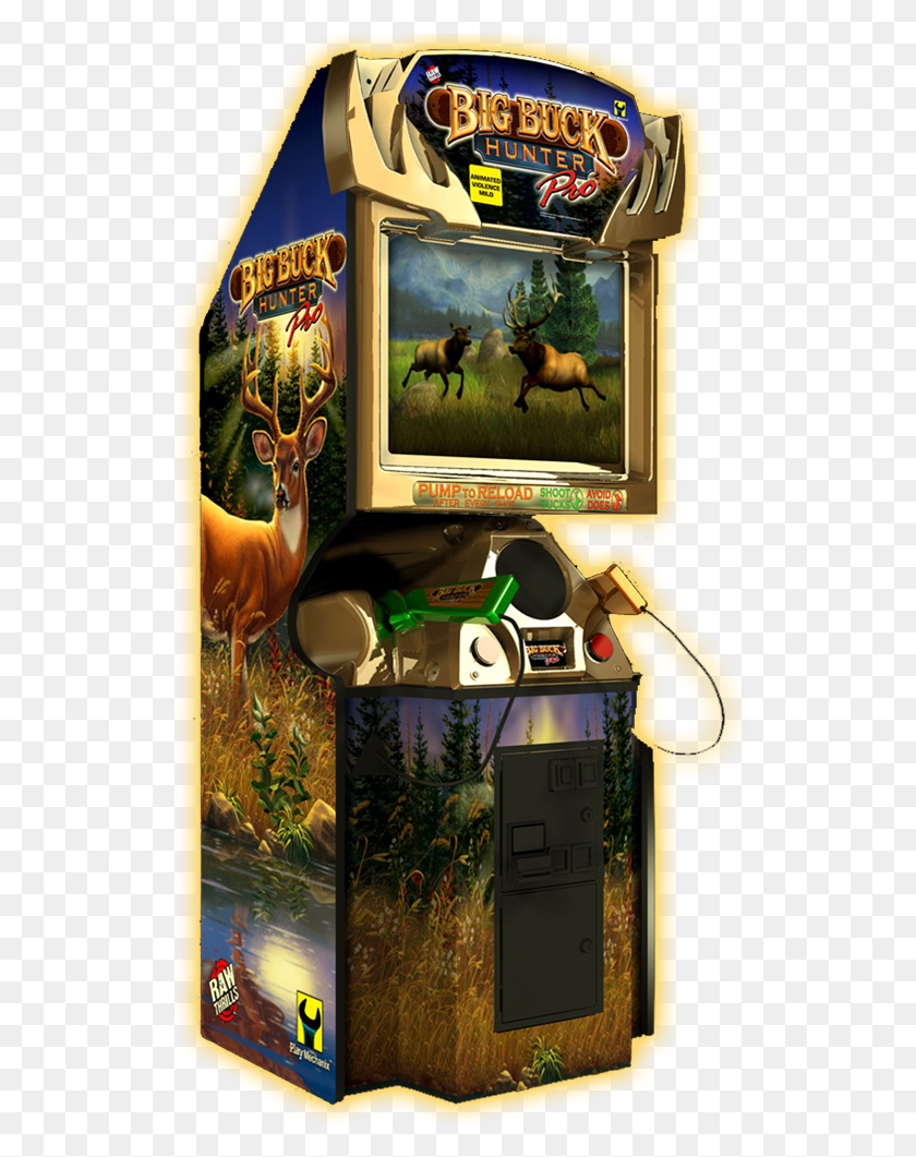 534x1001 This File Is About Buck Hunter Big Big Buck Hunter Pro, Arcade Game Machine, Antelope, Wildlife HD PNG Download