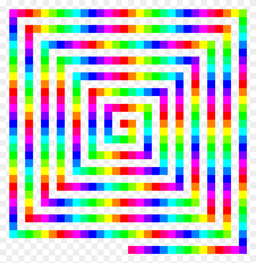 2324x2401 This Free Icons Design Of 12 Color 480 Square Spiral, Modern Art, Coil HD PNG Download