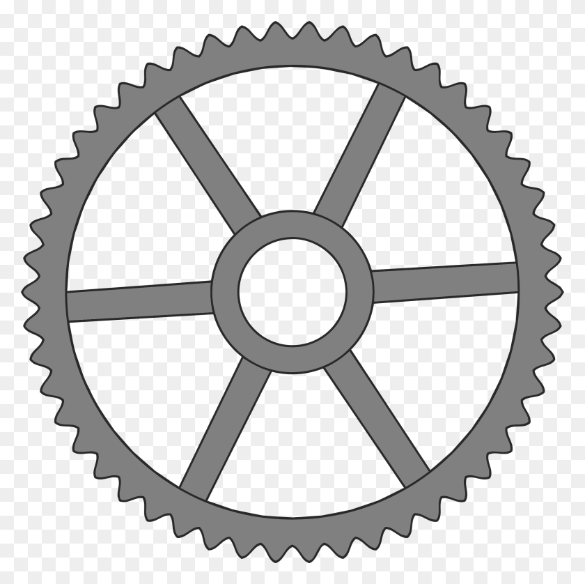 2399x2394 This Free Icons Design Of 50 Tooth Gear With Trapezium Gold Seal, Machine, Disk, Wheel HD PNG Download