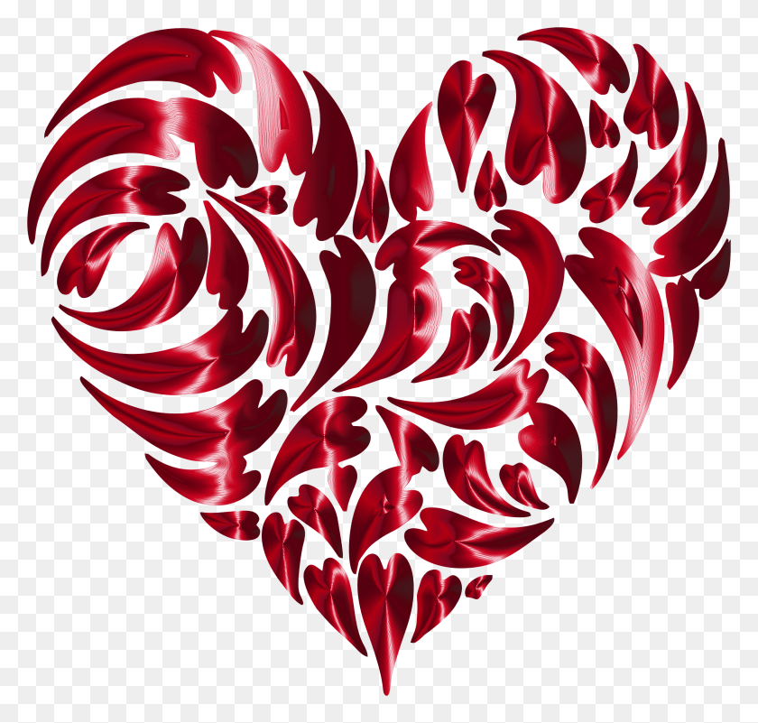 2298x2186 This Free Icons Design Of Abstract Distorted Heart Abstract Heart Transparent Background, Plant, Flower, Blossom HD PNG Download