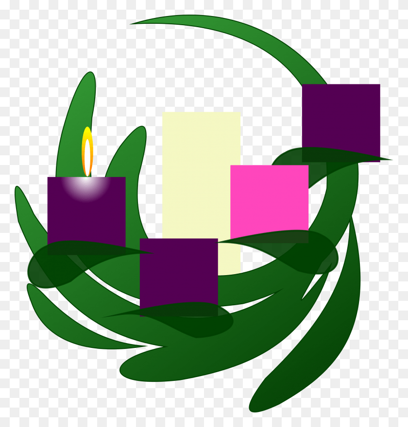2133x2243 This Free Icons Design Of Advent 1 Wreath Fourth Sunday Of Advent Clipart, Candle, Symbol, Graphics HD PNG Download