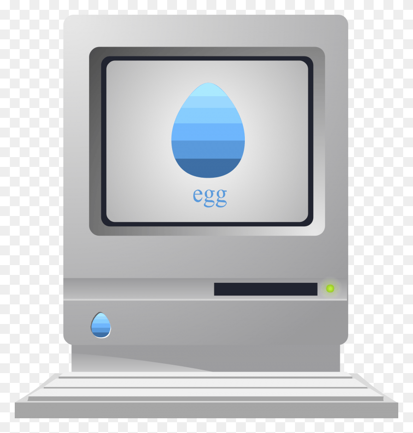 2275x2400 Этот Бесплатный Дизайн Иконок Анахроничного Старинного Macintosh Клипарт, Компьютер, Электроника, Пк Hd Png Скачать