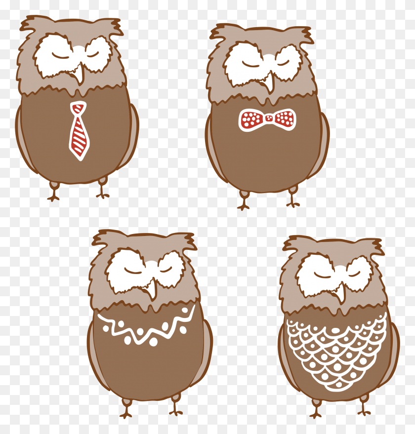 2188x2298 This Free Icons Design Of Anthropomorphic Owls Cartoon, Plant, Nut, Vegetable HD PNG Download
