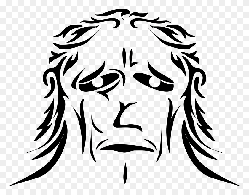 2400x1846 Этот Бесплатный Дизайн Иконок Apish Face Frown Art Lica, Человек, Человек Png Скачать