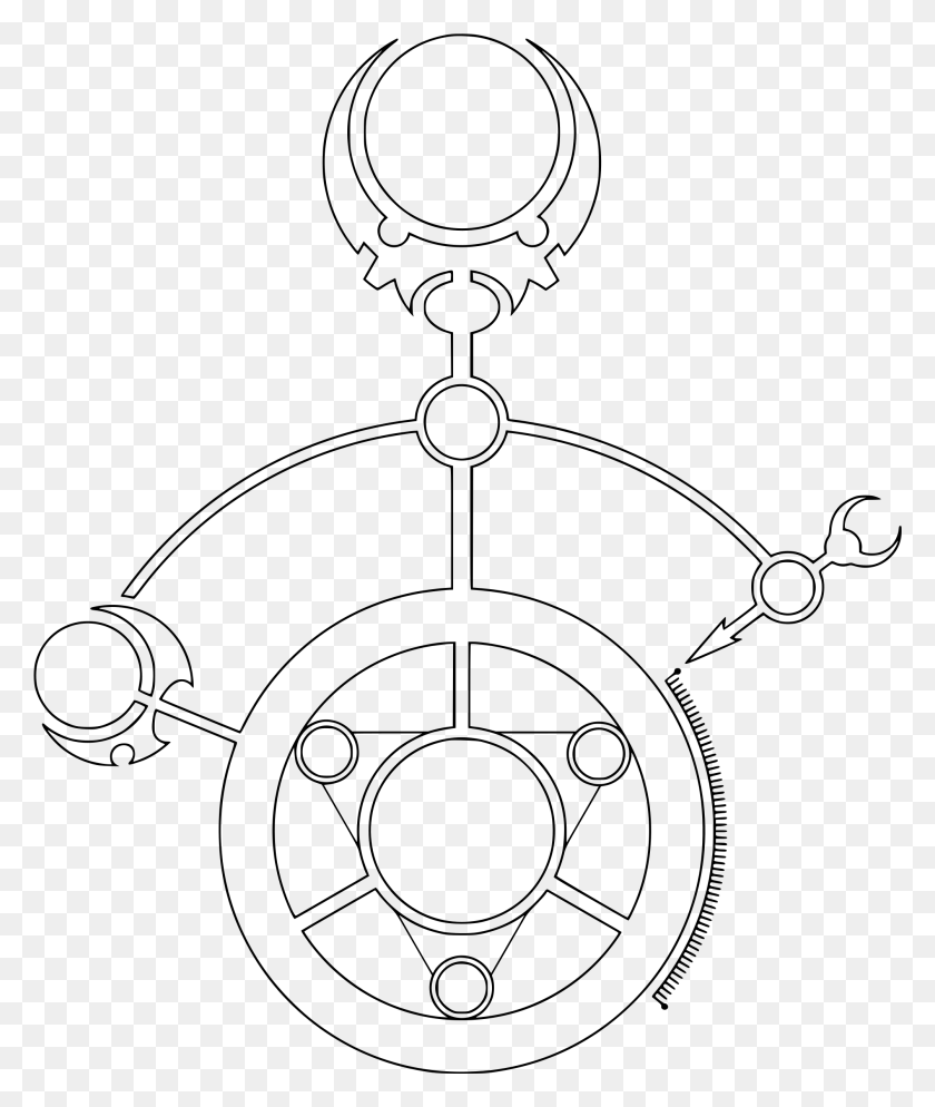 2005x2401 This Free Icons Design Of Arcane Contraption 1 Circle, Gray, World Of Warcraft HD PNG Download