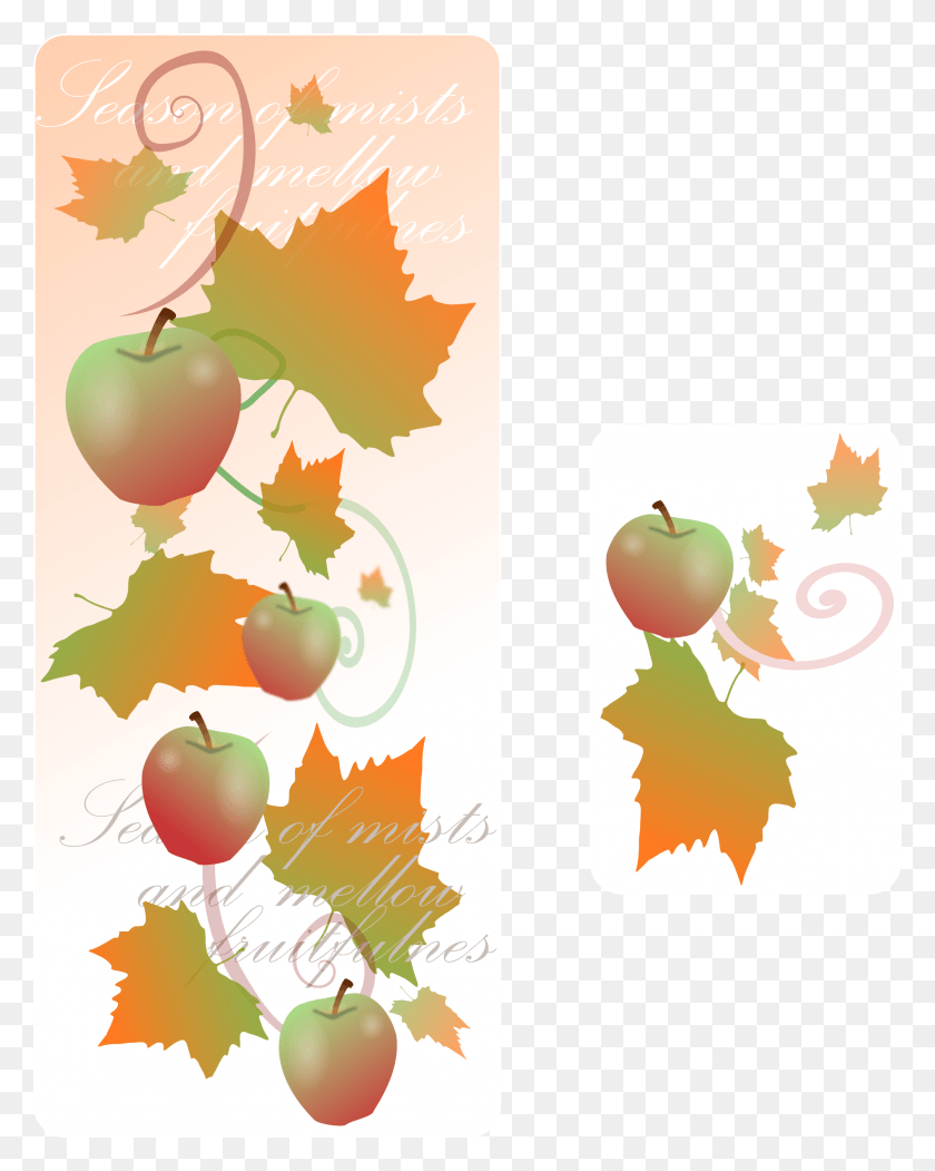 1889x2400 Осенние Украшения Осенние Картинки Осенние Картинки, Листья, Растения, Графика Png Скачать