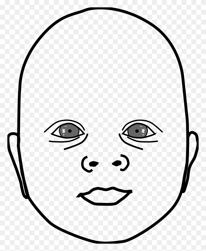 1941x2400 This Free Icons Design Of Baby Head, Mammal, Animal, Gray HD PNG Download
