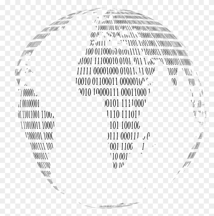 2284x2312 This Free Icons Design Of Binary Globe 2 Transparent Binary Codes, Gray, World Of Warcraft HD PNG Download