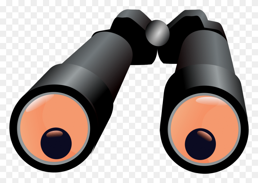 1370x942 This Free Icons Design Of Binoculars With Spying, Lamp HD PNG Download