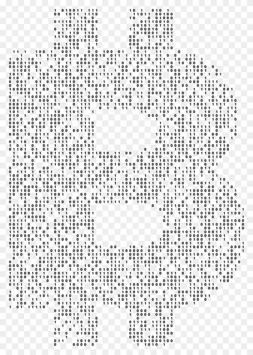 1598x2293 This Free Icons Design Of Bitcoin Logo Binary, Gray, World Of Warcraft HD PNG Download