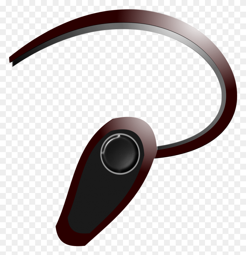 1301x1356 This Free Icons Design Of Bluetooth Headset Brown, Electronics, Headphones, Blow Dryer HD PNG Download