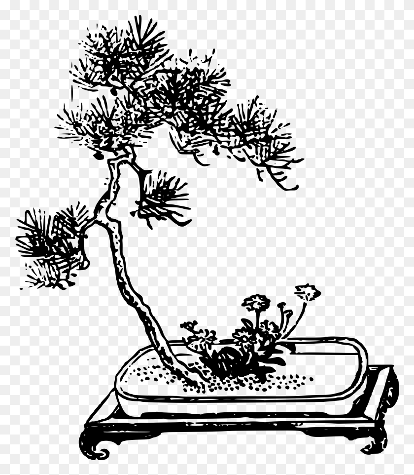 2074x2400 This Free Icons Design Of Bonsai With Flower, Gray, World Of Warcraft HD PNG Download