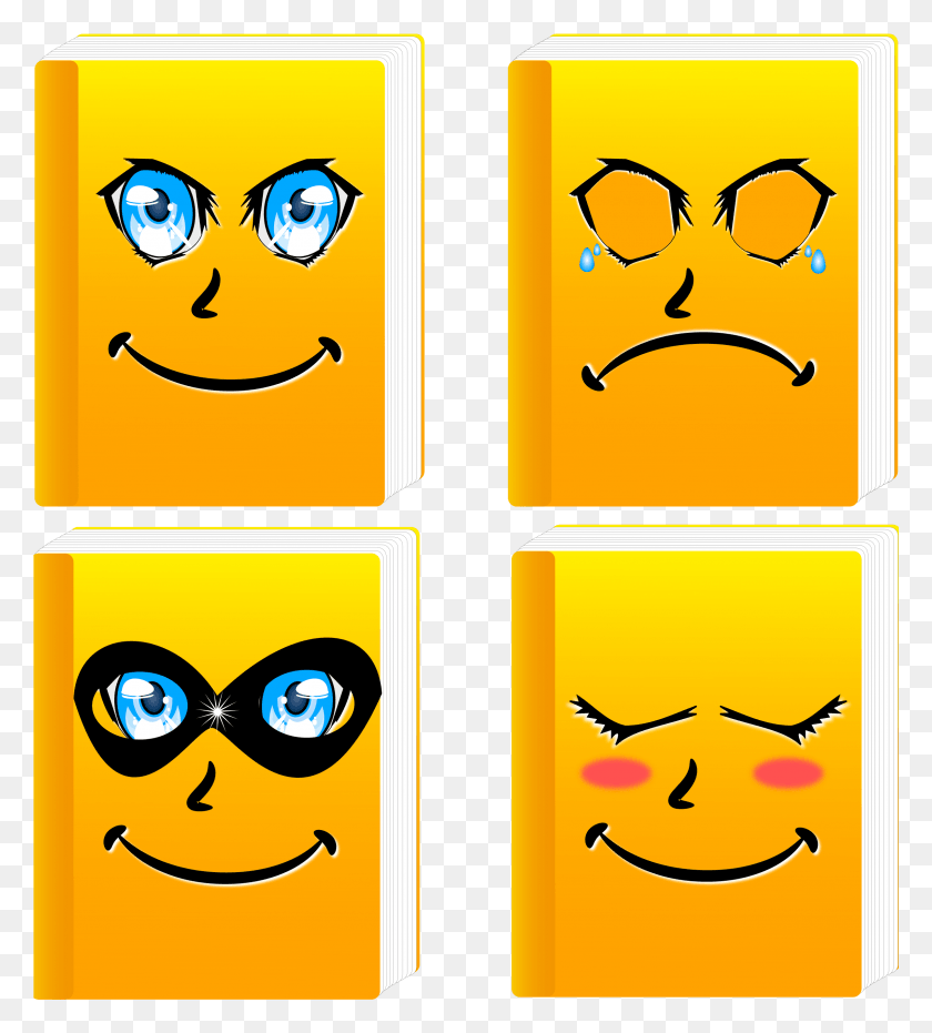 2401x2682 This Free Icons Design Of Book Emoticon Emoticon Buku, Face, Sunglasses, Accessories HD PNG Download