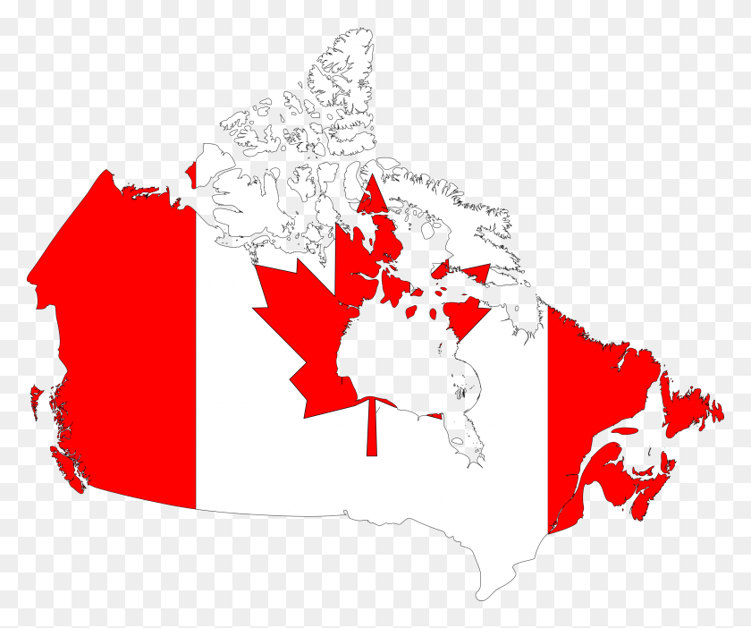 2400x1976 This Free Icons Design Of Canada Map Flag, Symbol, Tree, Plant HD PNG Download
