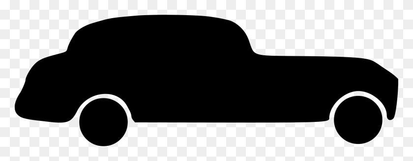 2400x830 This Free Icons Design Of Car Silhouette, Gray, World Of Warcraft HD PNG Download