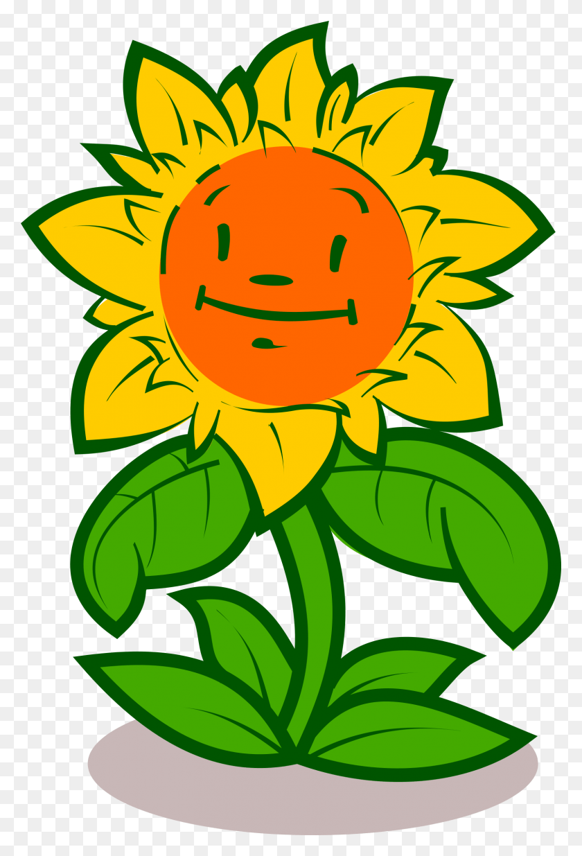 1593x2400 This Free Icons Design Of Cartoon Flower, Plant, Blossom, Sunflower HD PNG Download