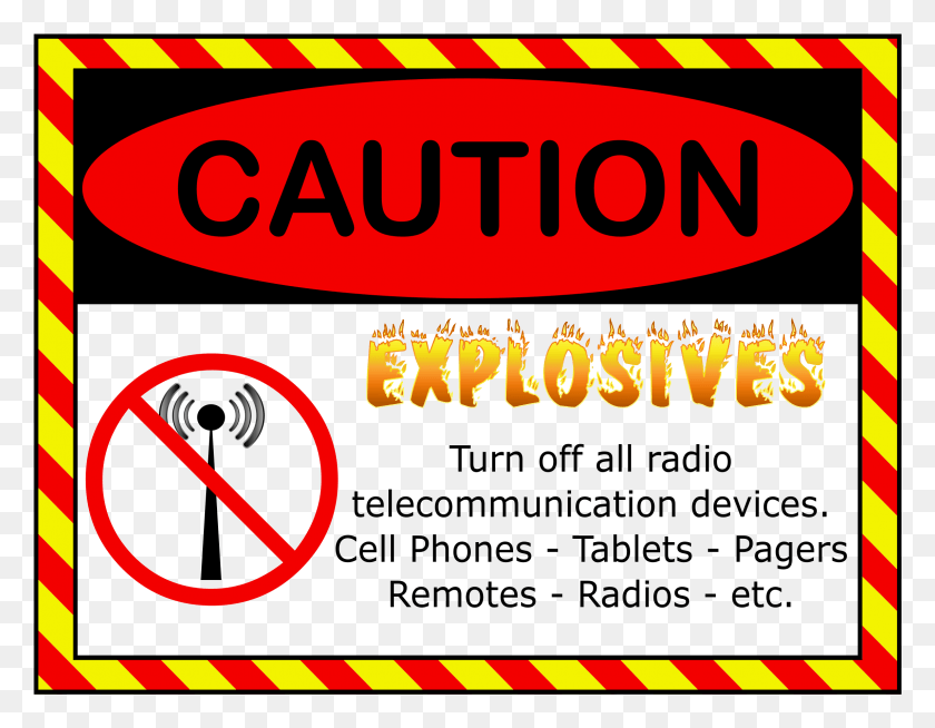 2293x1748 This Free Icons Design Of Caution Explosives Caution Explosives, Text, Poster, Advertisement HD PNG Download