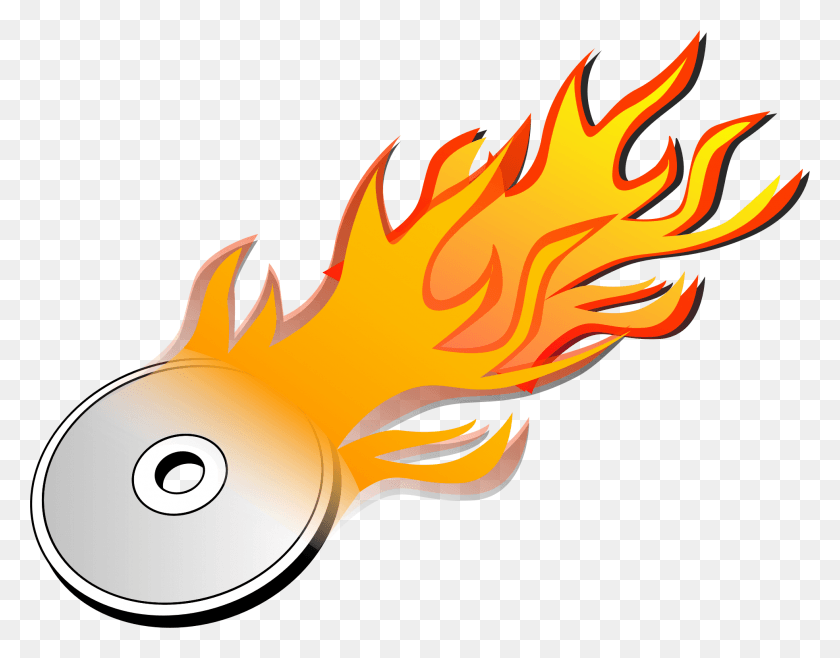 1964x1506 Этот Бесплатный Дизайн Иконок Для Cd Dvd Burn, Огонь, Пламя, Омар Hd Png Скачать