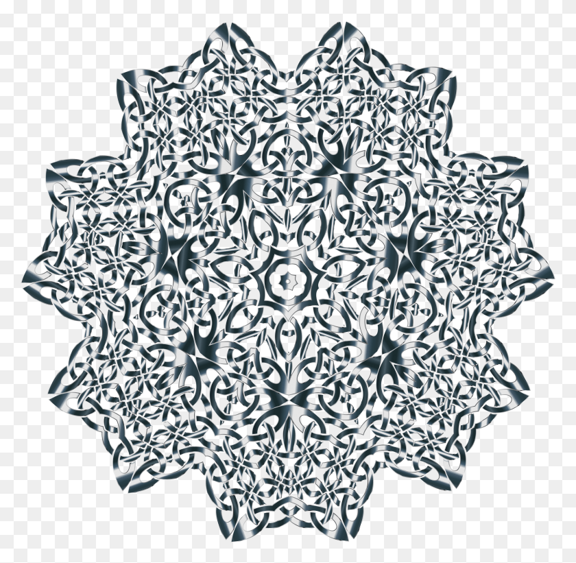 2390x2333 This Free Icons Design Of Celtic Knot Design, Chandelier, Lamp, Snowflake HD PNG Download