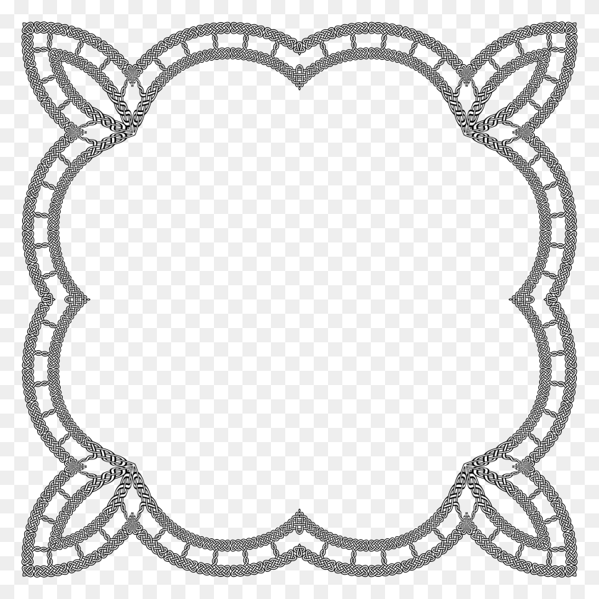 2296x2296 This Free Icons Design Of Celtic Knot Frame, Gray, World Of Warcraft HD PNG Download