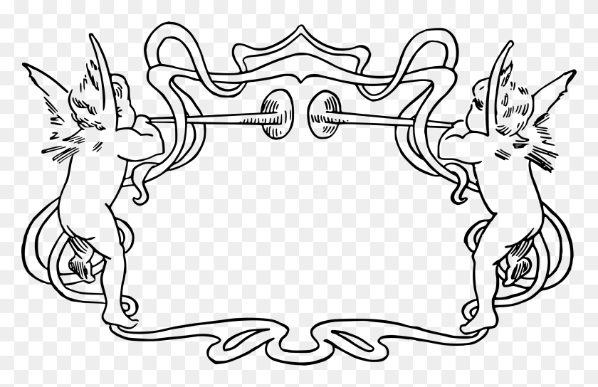 2400x1492 Этот Бесплатный Дизайн Иконок Рамы Трубы Херувима, Серый, Мир Варкрафта Png Скачать