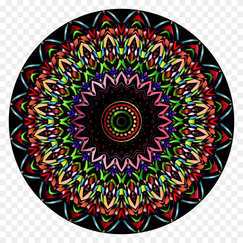 2308x2308 This Free Icons Design Of Chromatic Mandala HD PNG Download