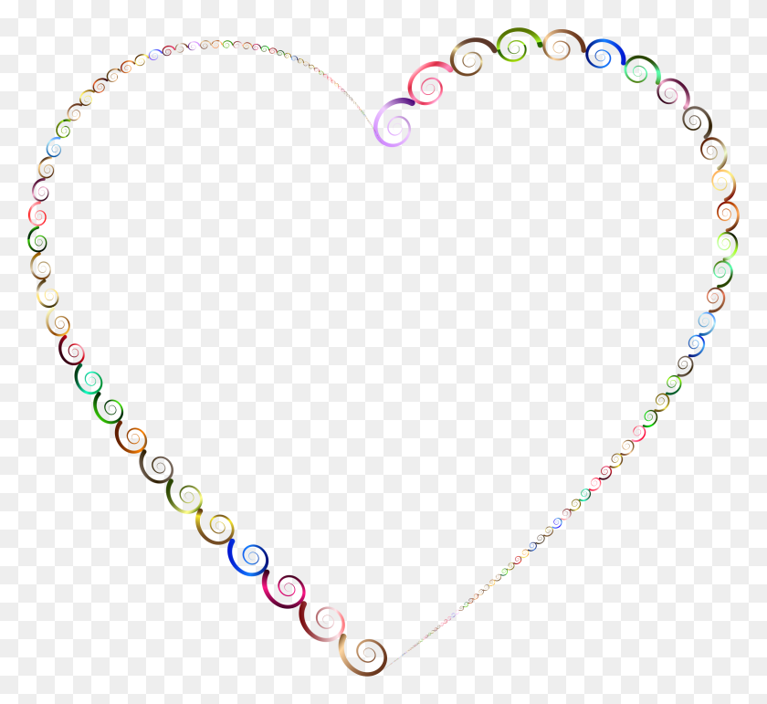 2348x2142 This Free Icons Design Of Cromatic Spirals Heart, Pattern, Bubble, Graphics Hd Png Download