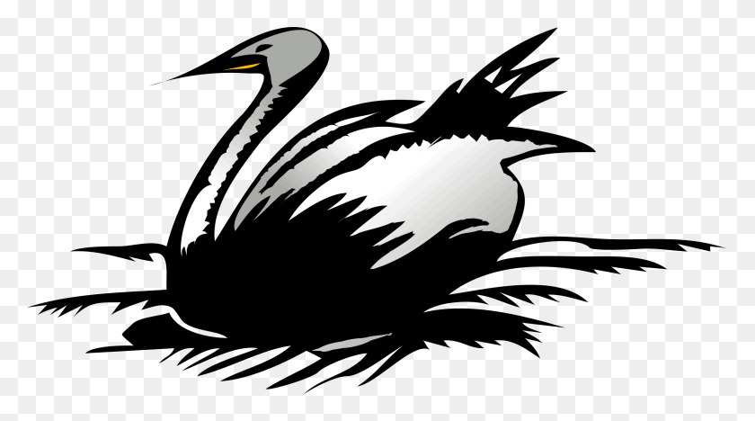 2400x1257 Descargar Png / Diseño De Iconos Gratis De Cisnes De Cigno, Pájaro, Animal, Plantilla Hd Png