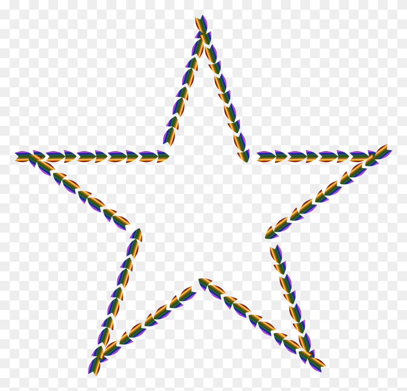 2376x2278 Этот Бесплатный Дизайн Иконок Красочной Направленной Звезды Каллиграммы, Ожерелье, Ювелирные Изделия, Аксессуары Png Скачать