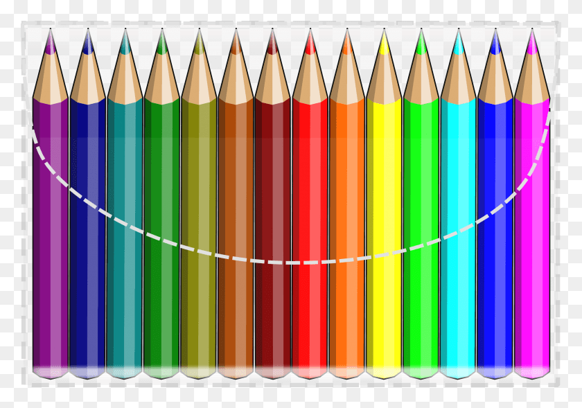 2400x1630 This Free Icons Design Of Colouring Pencils, Pencil HD PNG Download