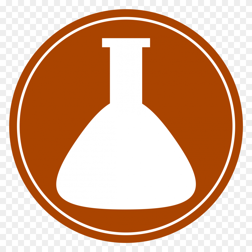 This Free Icons Design Of Conical Flask Chemistry Erlenmeyer Flask Abstract Drawing, Lamp, Symbol, Logo HD PNG Download