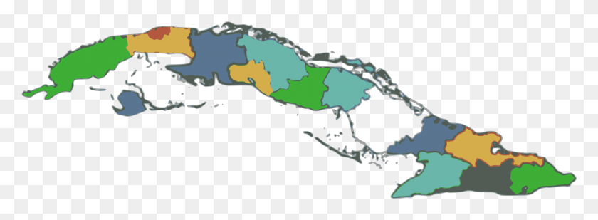 2295x733 This Free Icons Design Of Cuba Provincias, Map, Diagram, Plot HD PNG Download