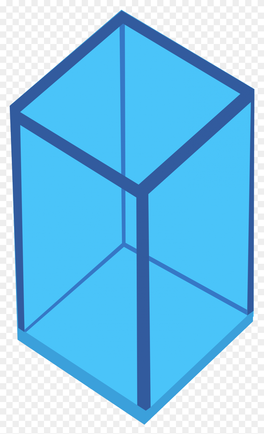 1408x2387 Синий Прозрачный Куб Png Скачать