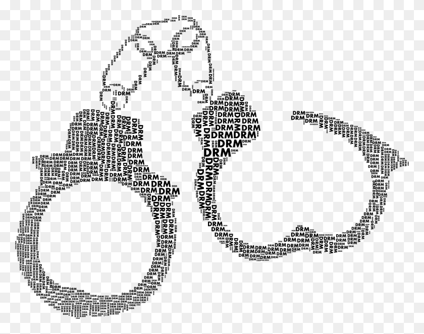 2342x1808 This Free Icons Design Of Drm Handcuffs Word Cloud, Gray, World Of Warcraft HD PNG Download